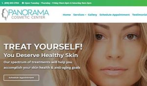 Panorama Cosmetic Center Website
